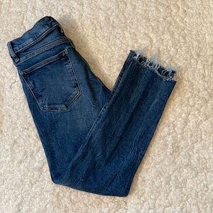 Gap High Rise Straight Leg Jeans Size 28